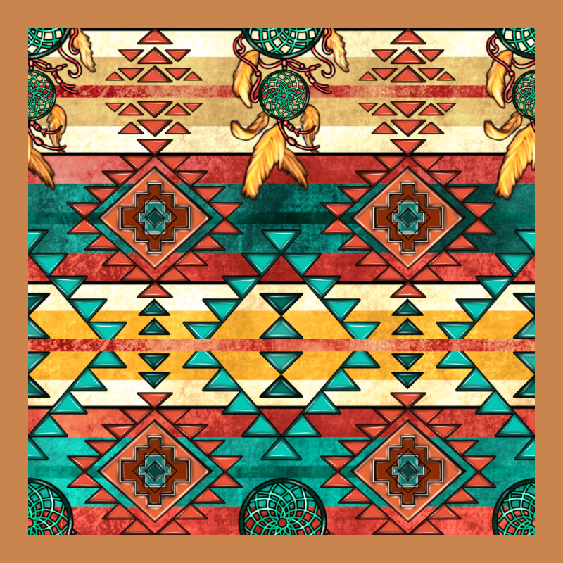 Native American Aztec Seamless Pattern Heavyweight Hoodie by BundleAndBundleShop | Teevron