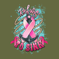 Refuse To Sink Cancer Anchor Long Sleeve Tee | Teevron