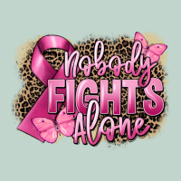 Nobody Fights Alone Cancer Zipper Hoodie | Teevron