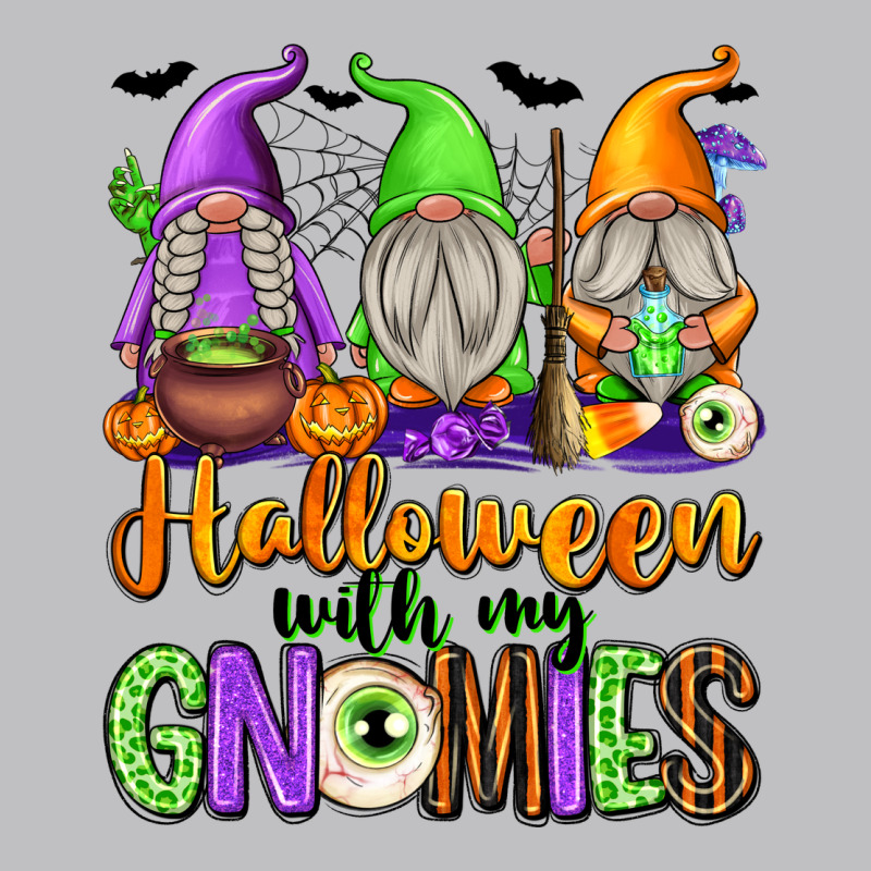 Halloween With My Gnomes Long Sleeve Tee by texasbilliewilder | Teevron