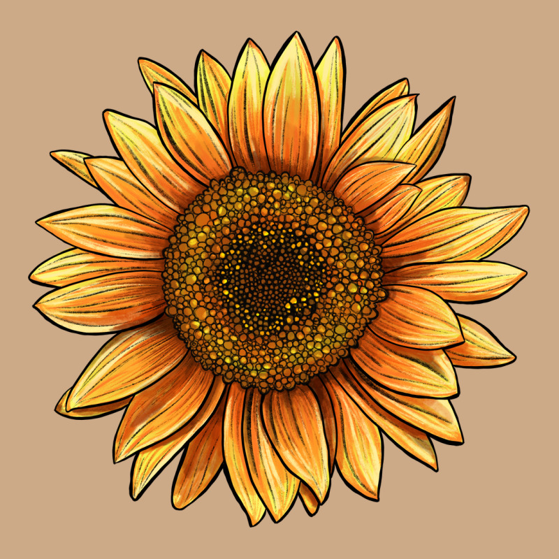 Sunflower Vintage Hoodie by BarkalooDesign | Teevron