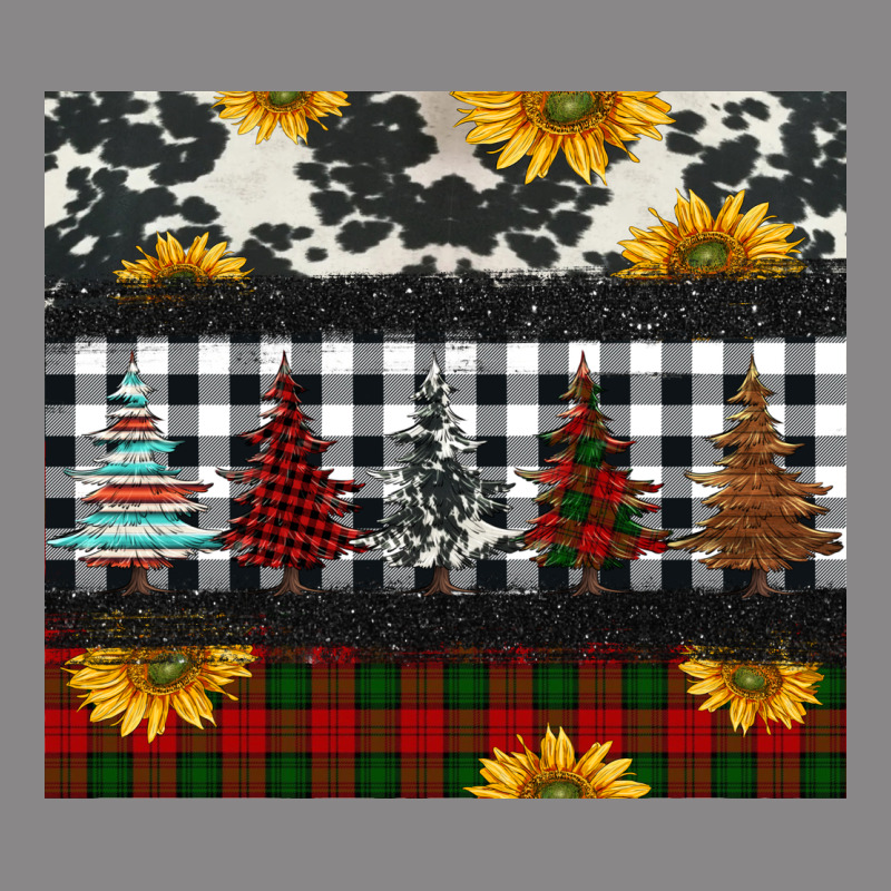 Christmas Trees And Sunflowers Vintage Tee by Jasminsmagicworld | Teevron