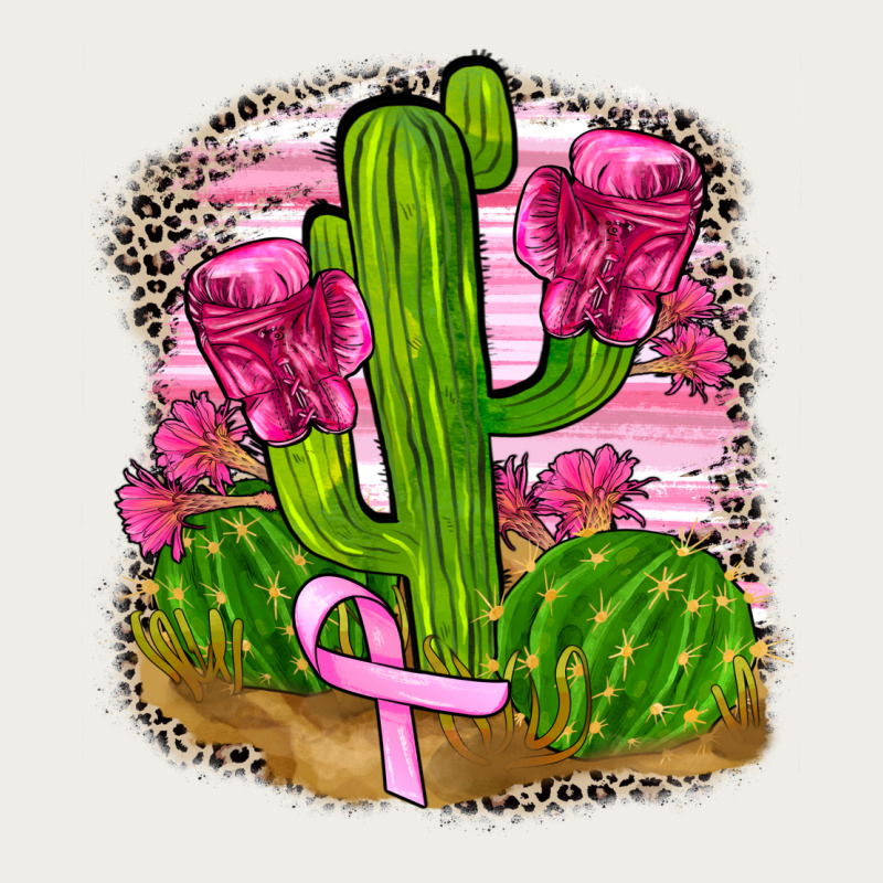 Breast Cancer Cactus Zipper Hoodie by FaDigitalArtStudio | Teevron
