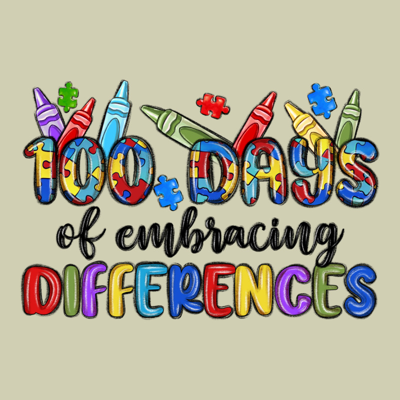 100 Days Of Embracing Differences Heavy Core Tee by MaliasSmallBusiness | Teevron