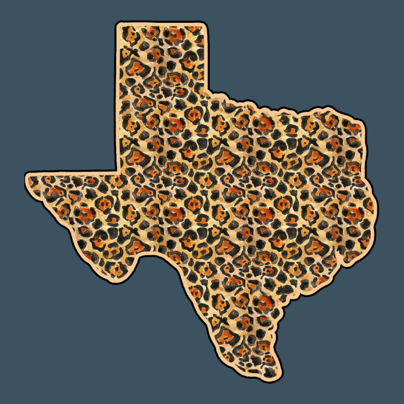 Western Texas Map Leopard Pattern Urban Heavy Tee by Bettercallsaul | Teevron