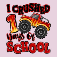 I Crushed 100 Days Of School Monster Truck Ladies Tee | Teevron