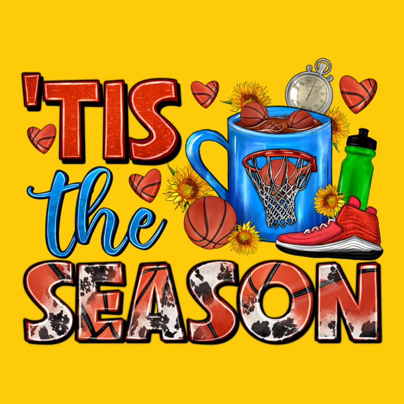 Tis The Season  Basketball Coffee Mug Premium Hoodie by FaDigitalArtStudio | Teevron