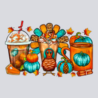 Thanksgiving Coffee Cups Zipper Hoodie | Teevron
