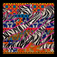 African Ankara Zebra Seamless Pattern Premium Sweatshirt | Teevron