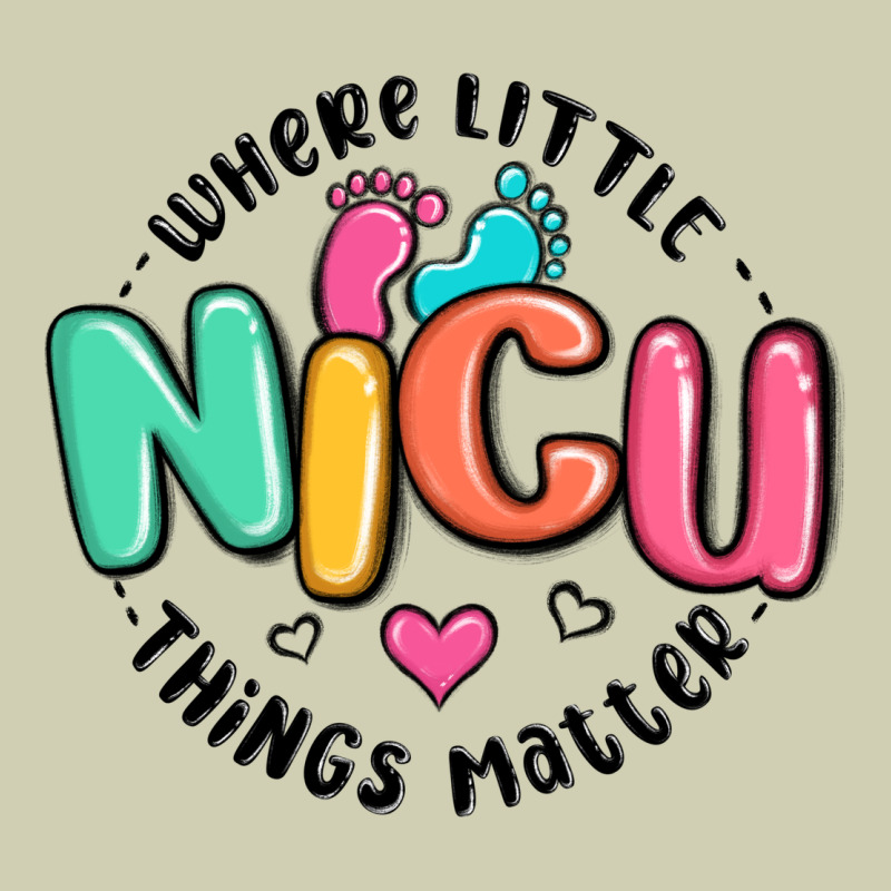 Nicu Where Little Things Matter Heavy Core Tee by MaliasSmallBusiness | Teevron