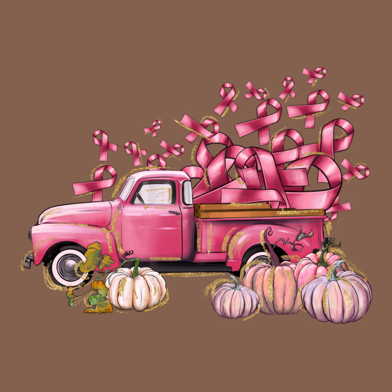 Breast Cancer Truck Zipper Hoodie by FaDigitalArtStudio | Teevron