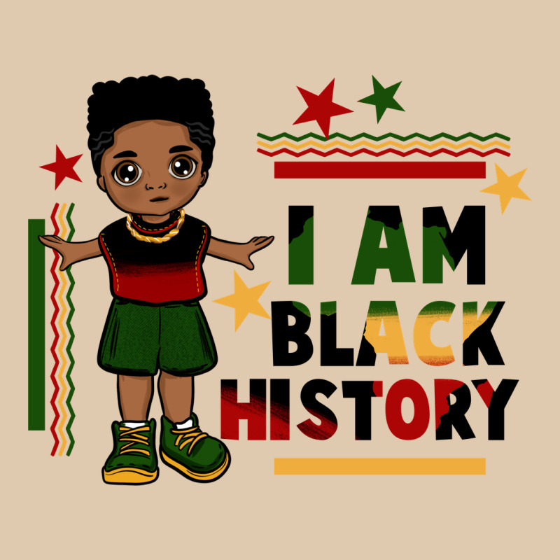 I Am Black History Black Boy  Juneteenth Heavyweight Sweatshirt by CowGirlArtShop | Teevron