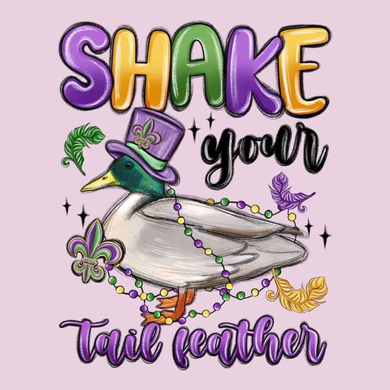 Shake Your Tail Feather Mardi Gras Ladies Tee by MaliasSmallBusiness | Teevron