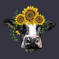 Holstein Cow With Sunflower Vintage Hoodie | Teevron