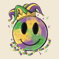 Smiley Face Mardi Gras Ladies Tee | Teevron