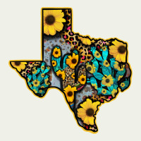 Western Texas Map Urban Heavy Tee | Teevron