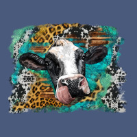 Holstein Cow Leopard And Western Background Vintage Hoodie | Teevron