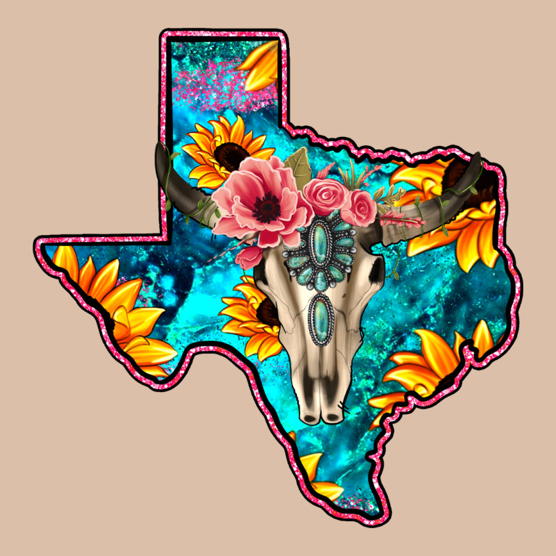 Western Sunflower, Rose, Gemstsone, Turquoise Bull Skull Urban Heavy Tee by Bettercallsaul | Teevron
