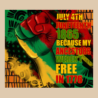 Juneteenth 1865 Because My Ancestors Werent Free In 1776 Tumbler Heavyweight Sweatshirt | Teevron