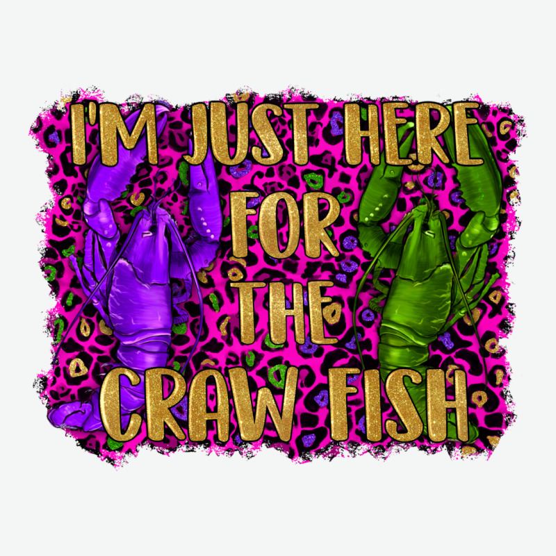 Mardi Gras I'm Just Here For The Craw Fish With Lobster Urban Heavy Tee by RanaPortraitStore | Teevron