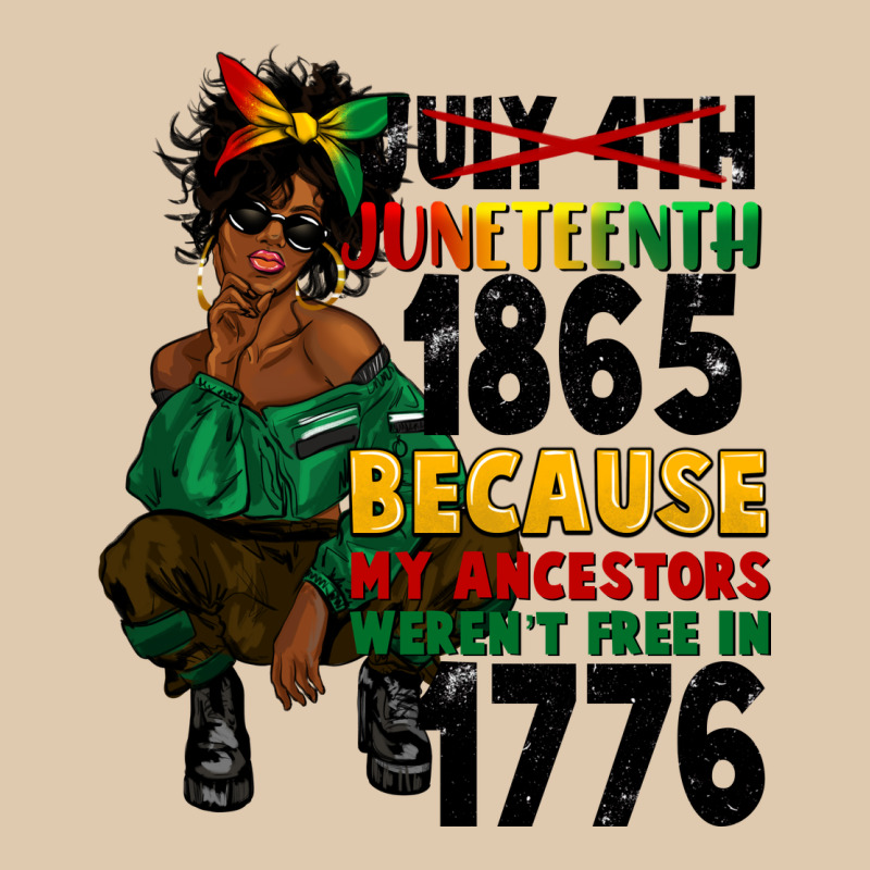 Juneteenth 1865 Because My Ancestors Heavyweight Sweatshirt by CowGirlArtShop | Teevron
