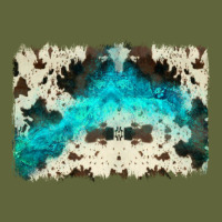 Turquoise, Cowhide Backgraund Classic Tee | Teevron