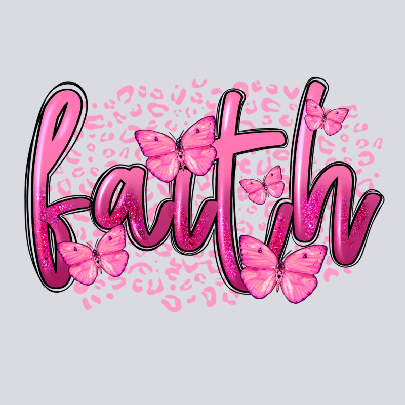 Faith Breast Cancer Zipper Hoodie by FaDigitalArtStudio | Teevron