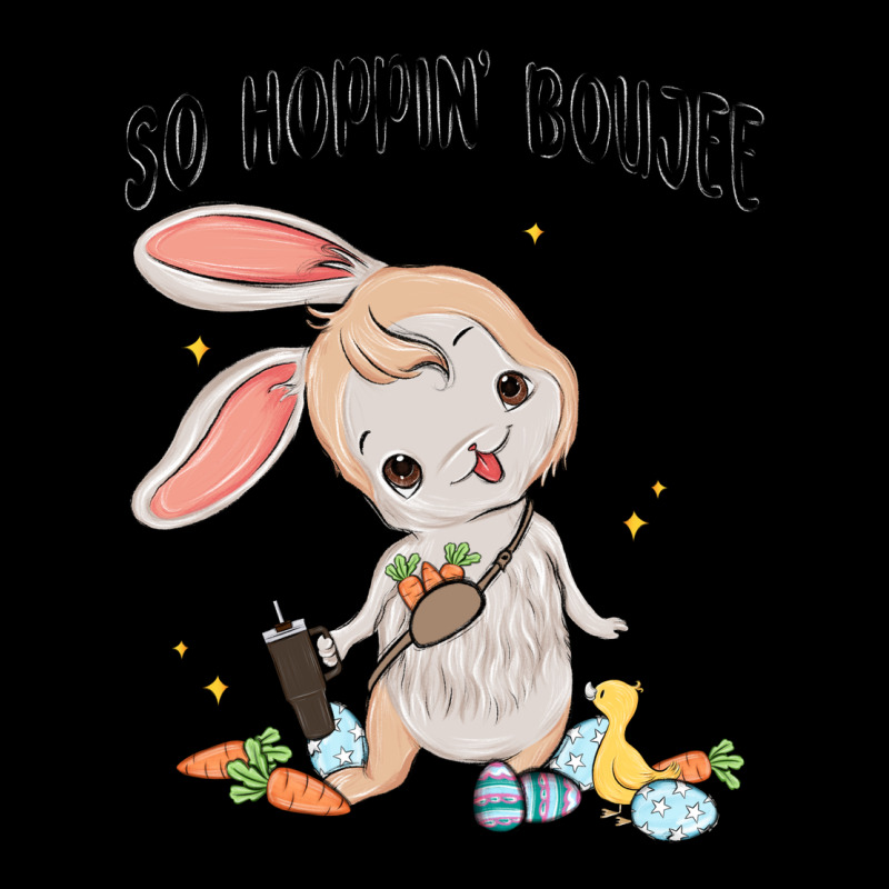 So Hoppin Boujee Easter Bunny  Belt Bag Ins Heavy Core Tee by MaliasSmallBusiness | Teevron