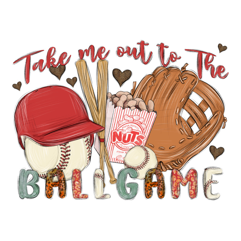Take Me Out To The Ballgame Premium Tee by MaliasSmallBusiness | Teevron