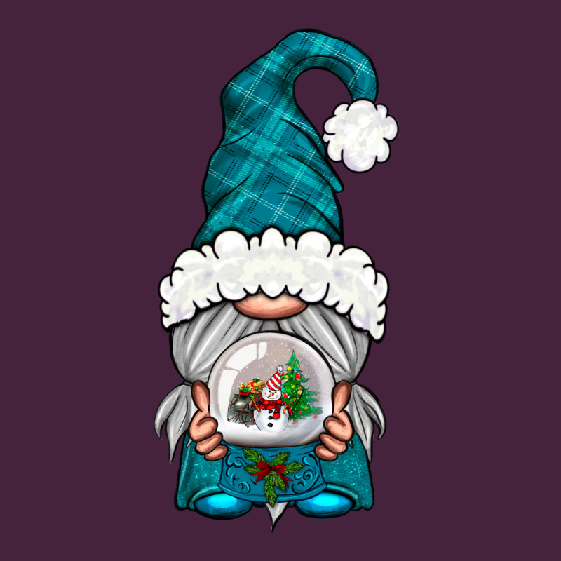 Winter Gnome With Snow Globe Premium Tee by NancyCooperArtShop | Teevron