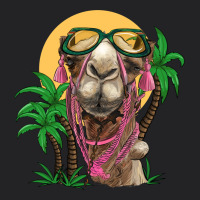 Camel With Oasis Vintage Tee | Teevron