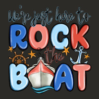 Were Just Here To Rock The Boat Heavy Core Tee | Teevron