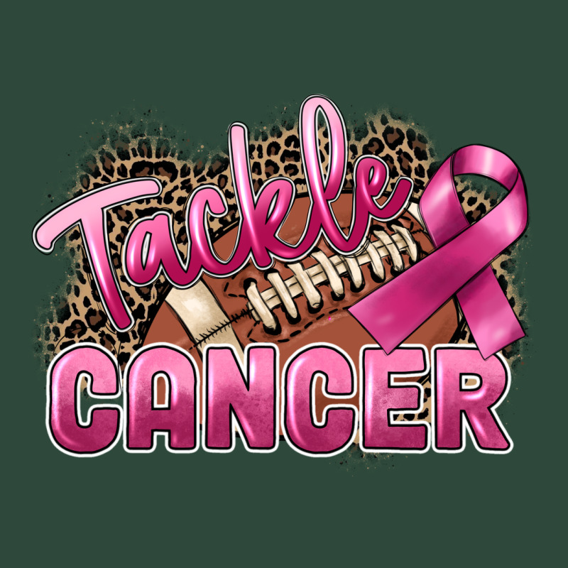 Tackle Cancer Football Zipper Hoodie by FaDigitalArtStudio | Teevron