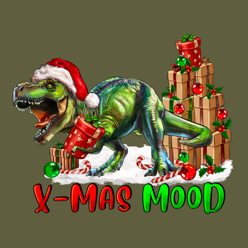 T- Rex X-mas Mood Vintage Tee by RanaPortraitStore | Teevron