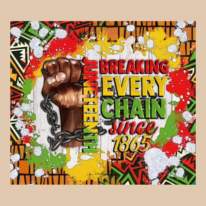 Juneteenth Breaking Every Chain Since 1865 Heavyweight Sweatshirt by CowGirlArtShop | Teevron