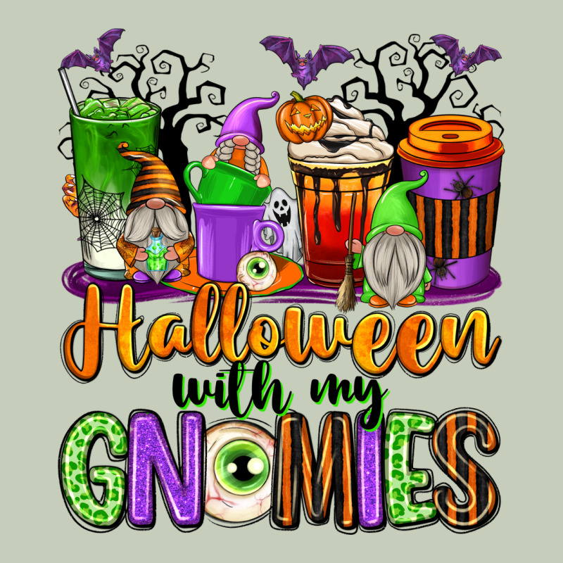 Halloween With My Gnomies Coffee Cups Long Sleeve Tee by texasbilliewilder | Teevron