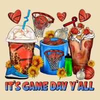 It's Game Day Y'all Basketball Coffee Cups Premium Hoodie | Teevron