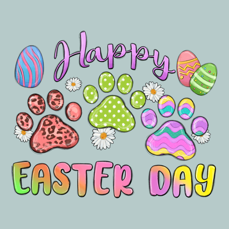 Happy Easter Day Paws Heavy Core Tee by MaliasSmallBusiness | Teevron