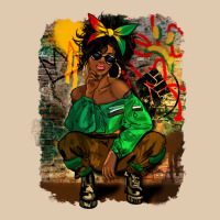 Juneteenth Black Woman Fashion Girl Heavyweight Sweatshirt | Teevron