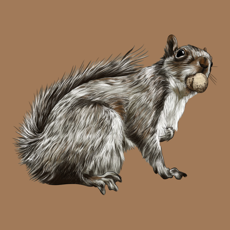 Gray Squirrel Classic Tee by LillyAllenDesigns | Teevron