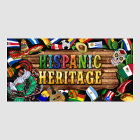 Hispanic Heritage License Plate Premium Sweatshirt | Teevron