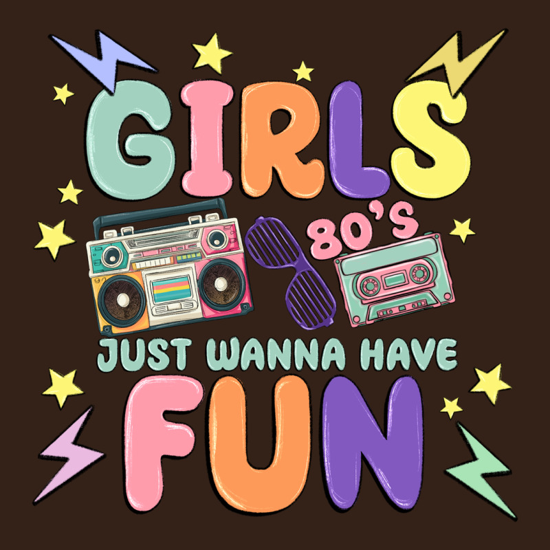 Girls Just Wanna Have Fun Heavy Core Tee by MaliasSmallBusiness | Teevron