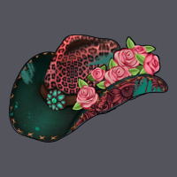 Leopard Flowers Cowboy Hat Vintage Hoodie | Teevron