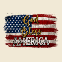 God Bless America Distressed Flag Ladies Tee | Teevron