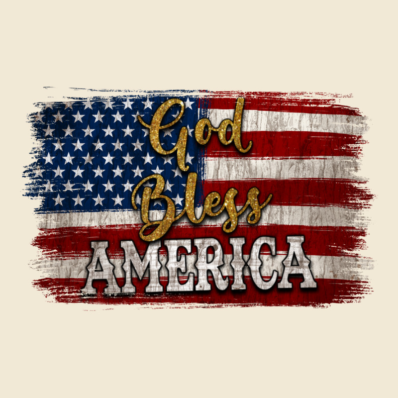 God Bless America Distressed Flag Ladies Tee by Jasminsmagicworld | Teevron