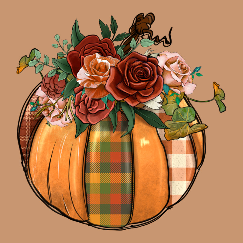 Floral Pumpkin Heavyweight Hoodie by BundleAndBundleShop | Teevron