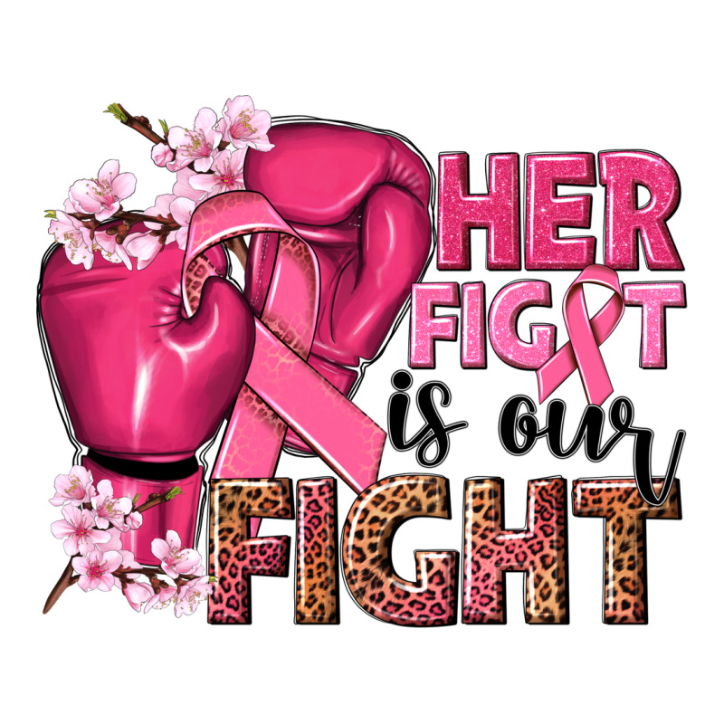 Her Fight Is Our Fight Long Sleeve Tee by NancyCooperArtShop | Teevron