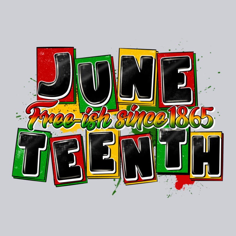 Juneteenth Freeish Since 1865 Heavyweight Sweatshirt by CowGirlArtShop | Teevron