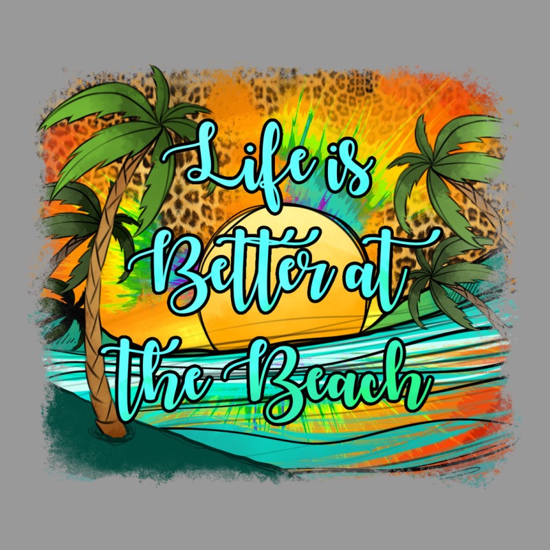 Life Is Better At The Beach Vintage Hoodie by Jasminsmagicworld | Teevron