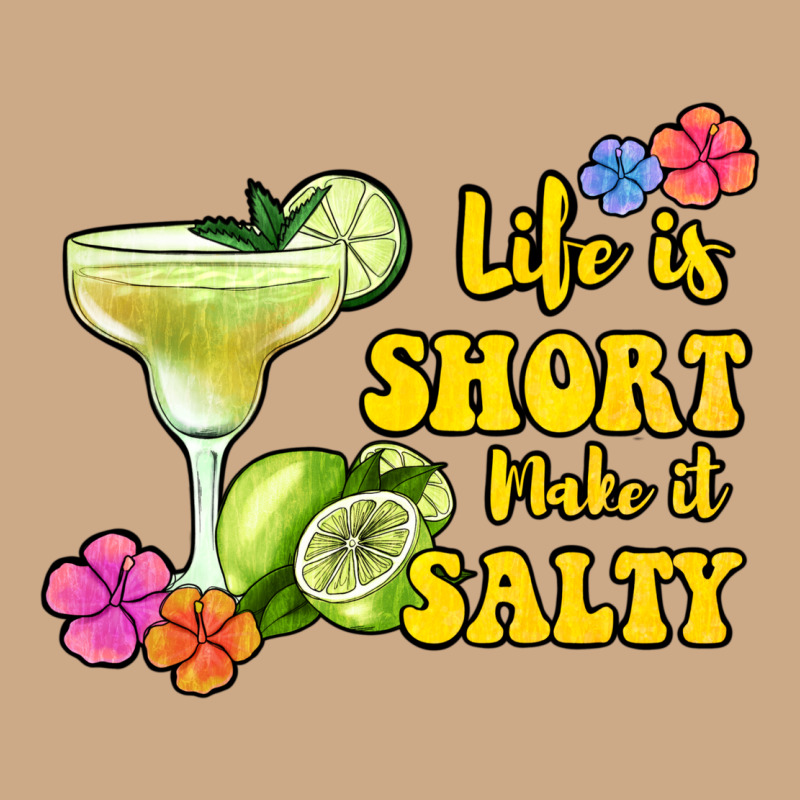 Life Is Short Make It Salty Vintage Hoodie by Jasminsmagicworld | Teevron